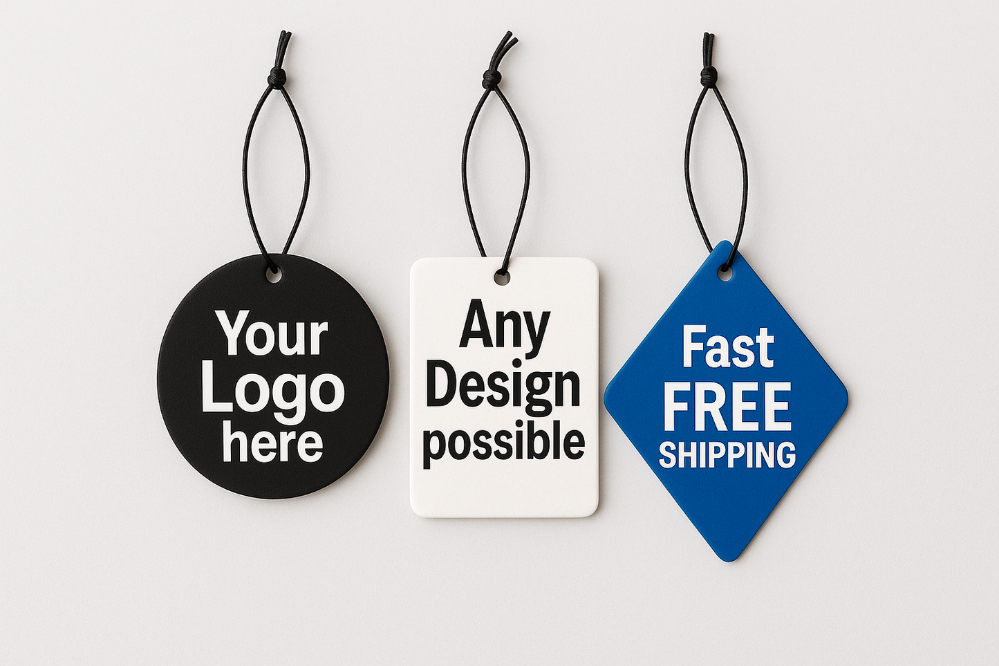 1000 Custom Car Air Fresheners – Personalized with Your Logo