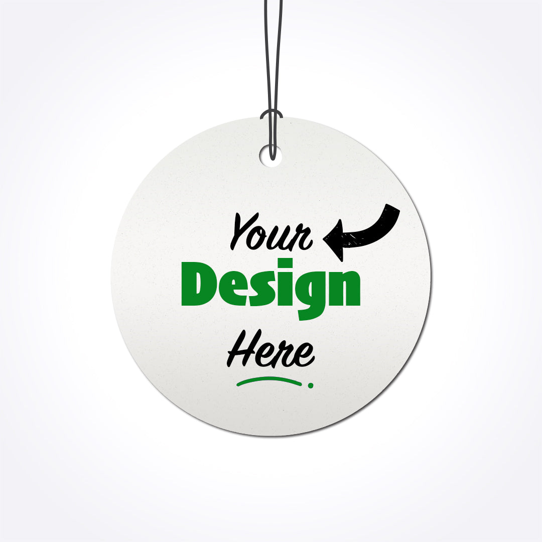 1000 Pieces Custom Printed Car Air Freshener with Your Logo and paper Holder