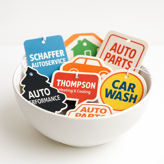 How Auto Detailers and Garages Can Boost Business with Custom Car Air Fresheners