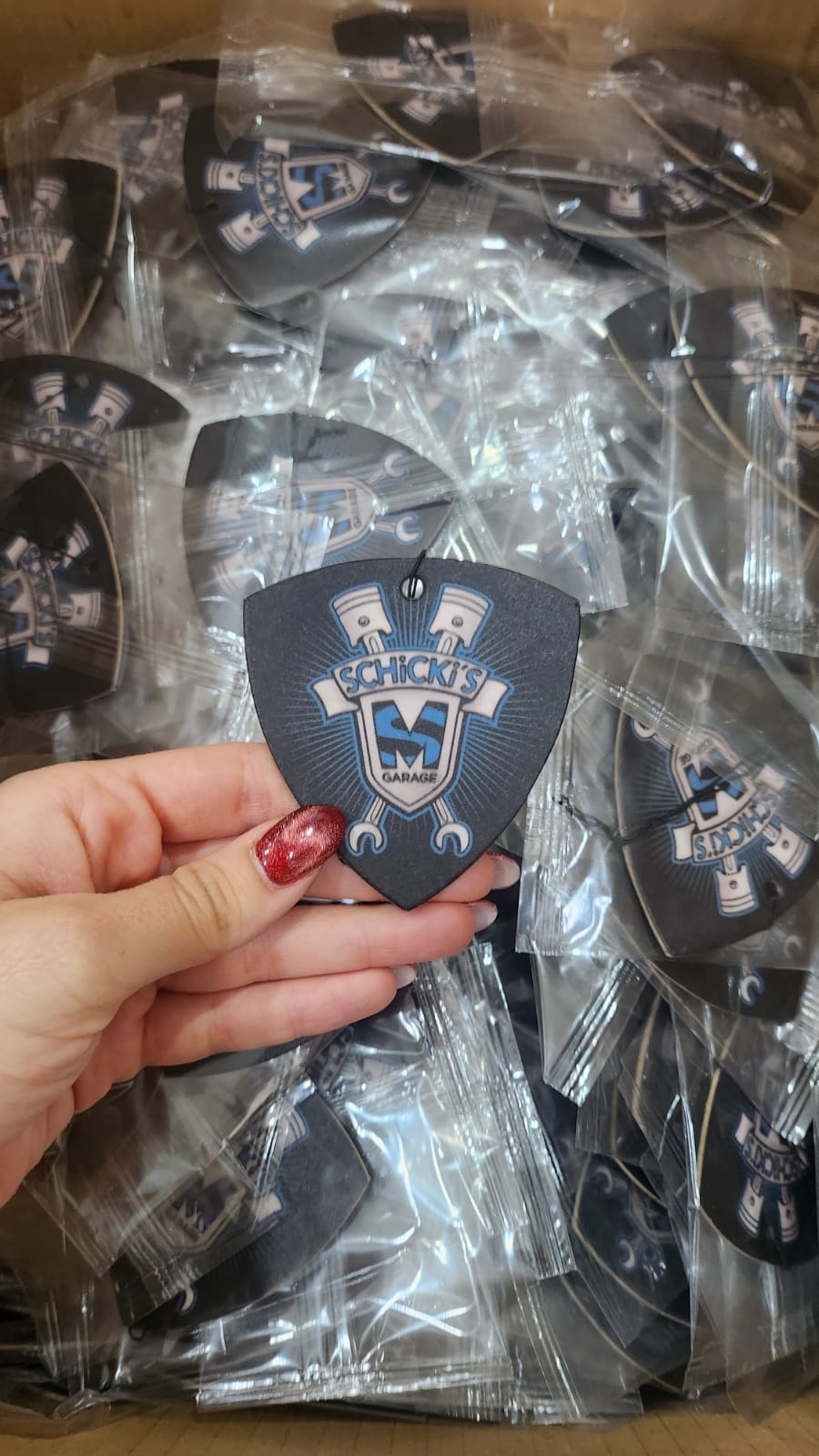 500 Custom Car Air Fresheners Bulk Order – Logo Print for Events & Businesses