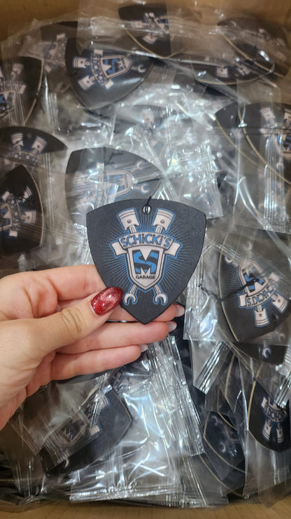 500 Custom Car Air Fresheners Bulk Order – Logo Print for Events & Businesses